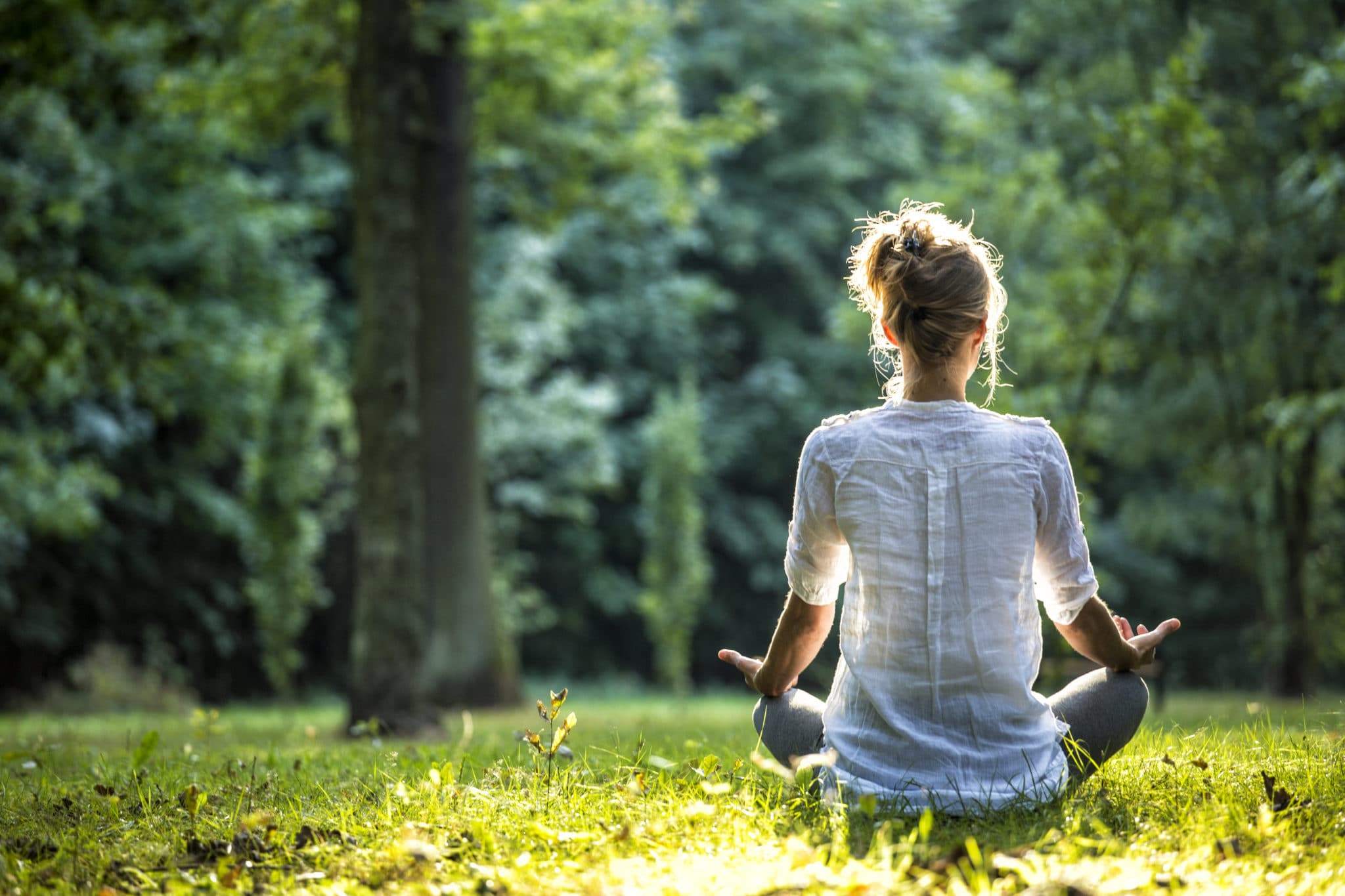 Meditating Woman